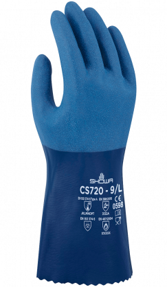 SHOWA CS720 hand protection gloves against chemicals