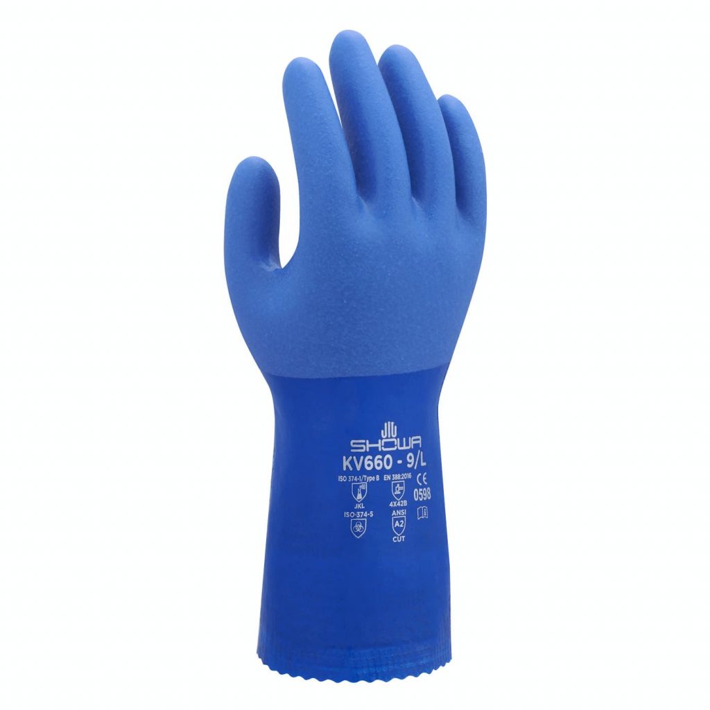 timeren Tyranny roman SHOWA Gloves KV660 | Kemikaliebeskyttende handsker, Skærefaste handsker