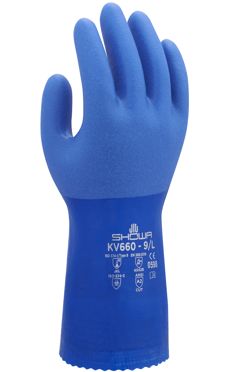 timeren Tyranny roman SHOWA Gloves KV660 | Kemikaliebeskyttende handsker, Skærefaste handsker