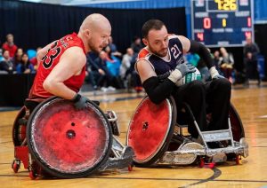 The best protection for the Wheelchair rugby